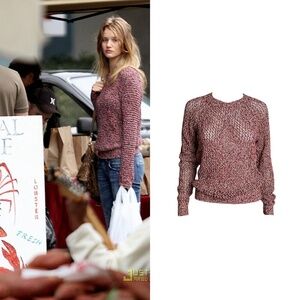 Open Knit Jumper As Seen On Rosie Huntington-Whiteley